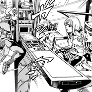 Rai revelando uma barra improvisada incorporada em sua "casa"