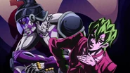 Purple Haze e Fugo em Fighting Gold.