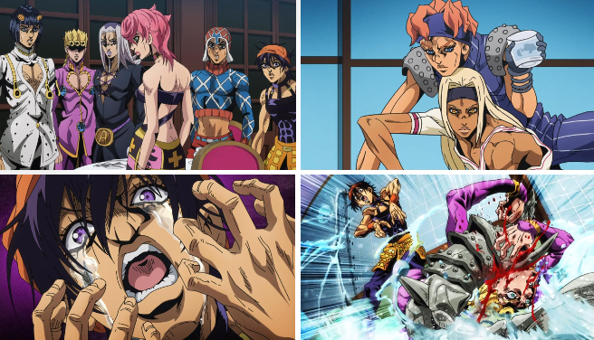 Jojo's Bizarre Adventure: Vento Aureo – ep 22 – The Clash entre Aerosmith e  Talking Heads