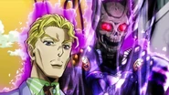 Killer Queen's skull, before the skin and muscle starts to form its face.
