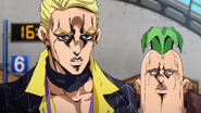 Pesci and Prosciutto spot Bucciarati