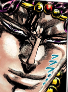 Kars smirking cruelly.