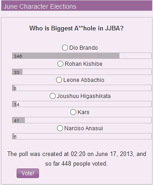 June Poll.png (9 KB) May/June 2013 Poll - Biggest Jerk