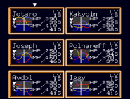 Tela de estatísticas