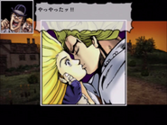 Stealing Erina's first kiss