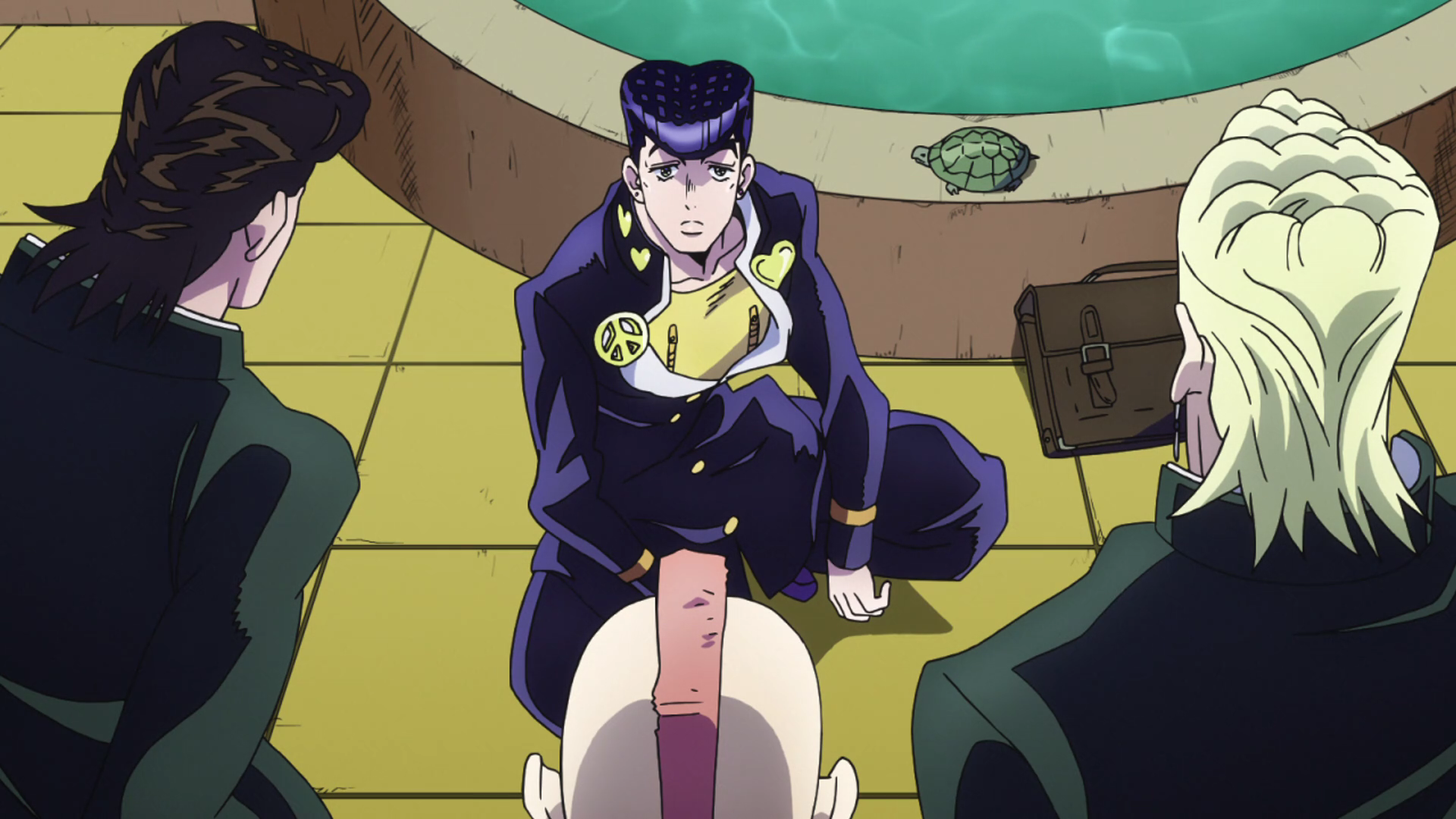 Josuke and Old Man Joseph  Jojo anime, Jojo bizarre, Jojo bizzare adventure