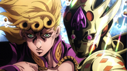 Giorno et Gold Experience Requiem Anime