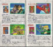 Bios de Jotaro, Joseph, Avdol e Kakyoin