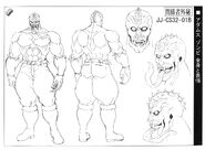 Anime reference sheet: zombie form