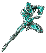 Hierophant Green's render, All Star Battle