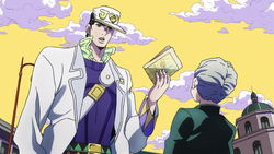 Jojo's Bizarre Adventure (Golden Wind) Jotaro Tells Koichi About DIO (English Dub)