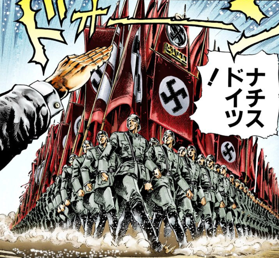 Hitler does jojo pose - nazi post - Imgur