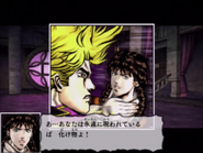 Slapping Dio in the game