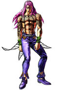 Diavolo's render, JoJo's Bizarre Adventure: All Star Battle