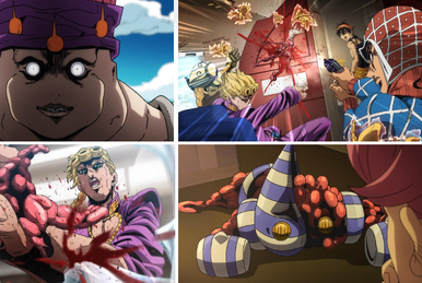 Jojo's Bizarre Adventure: Vento Aureo – ep 22 – The Clash entre Aerosmith e  Talking Heads