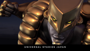 The World in the commercial for JoJo's Bizarre Adventure: The Real 4-D