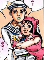 Daiya tem uma queda por Josuke e frequentemente se apega a ele