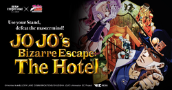 Is this a JoJo reference? JoJo's Bizarre Escape: The Hotel to feature an  exclusive original character — GAMINGTREND