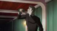 Father Styx drinking alcohol