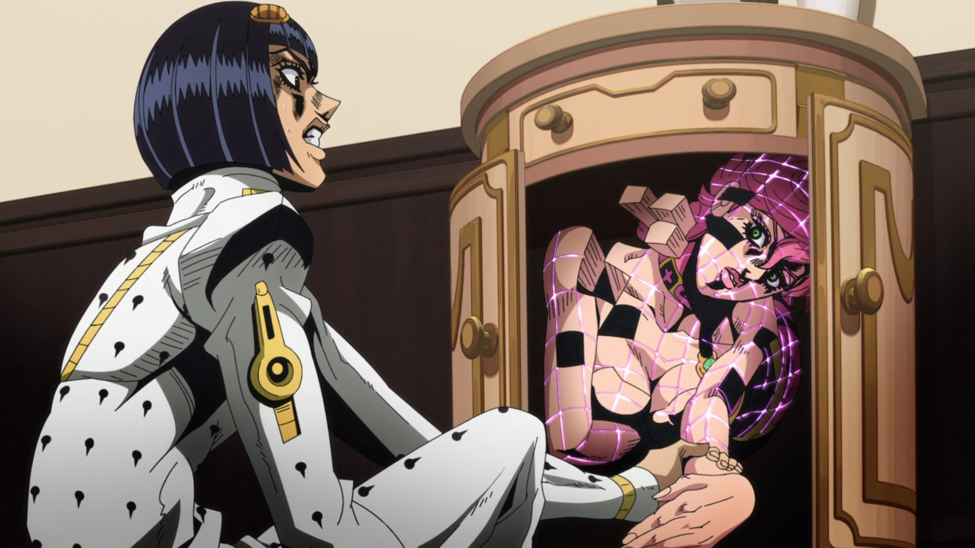 Baby Face's breeding time - JOJO Part 5: Golden Wind Ep 17 