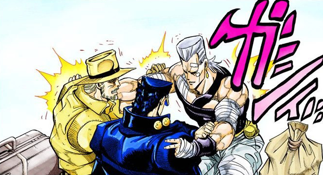 Daddy Pol & Chéris — The best part about Jotaro 💞 Jojo's Bizarre