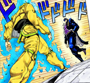 Jotaro and DIO prepares their fight