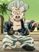 Polnareff as a child in the anime