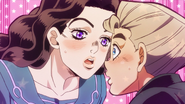 Koichi blushes during his second date with Yukako.