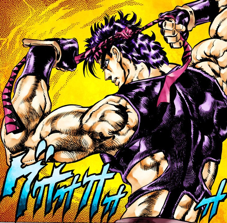 jojos bizarre adventure manga joseph