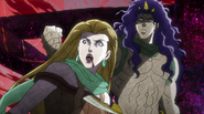 Lisa Lisa tricked and defeated by the actual Kars