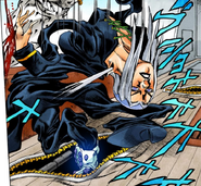 Leone Abbacchio deflated and abducted