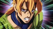 Fugo's angry expression