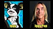 Le nom d'Iggy s'inspire du chanteur Iggy Pop