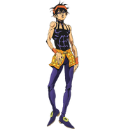 Narancia standing