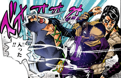 Man In the Mirror Stats, JoJo's Bizarre Adventure