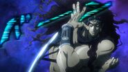 Kars revealing his hair.