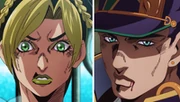 Apesar de seu relacionamento difícil,  e Jolyne se amavam