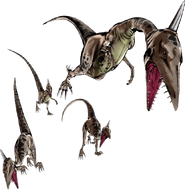 Маленькие динозаврики, созданные Scary Monsters, Eyes of Heaven