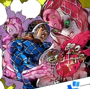 В теле Мисты рядом с отцом, хватающим её