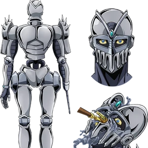 jojo silver chariot figure