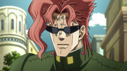 Kakyoin wearing his sunglasses