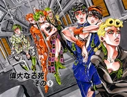 O Grupo Joestar de Vento Aureo