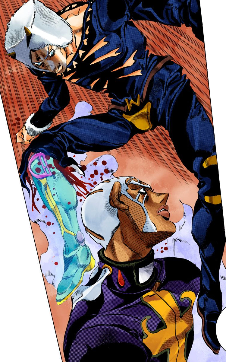 JoJo's Bizarre Visual Design on X: Stone Ocean Stand Stats - Weather  Report  / X