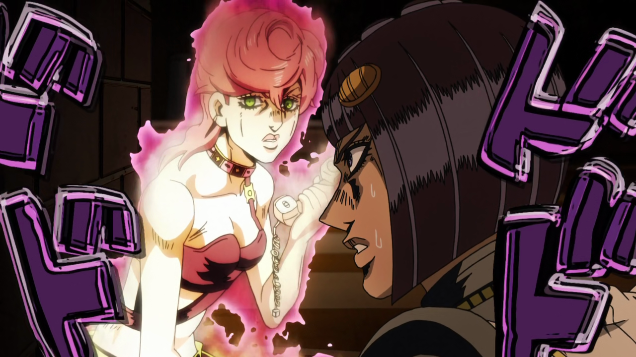 Jojo Part 5 Episode 33 - Flashback - How Diavolo and Polnareff Met !!! 