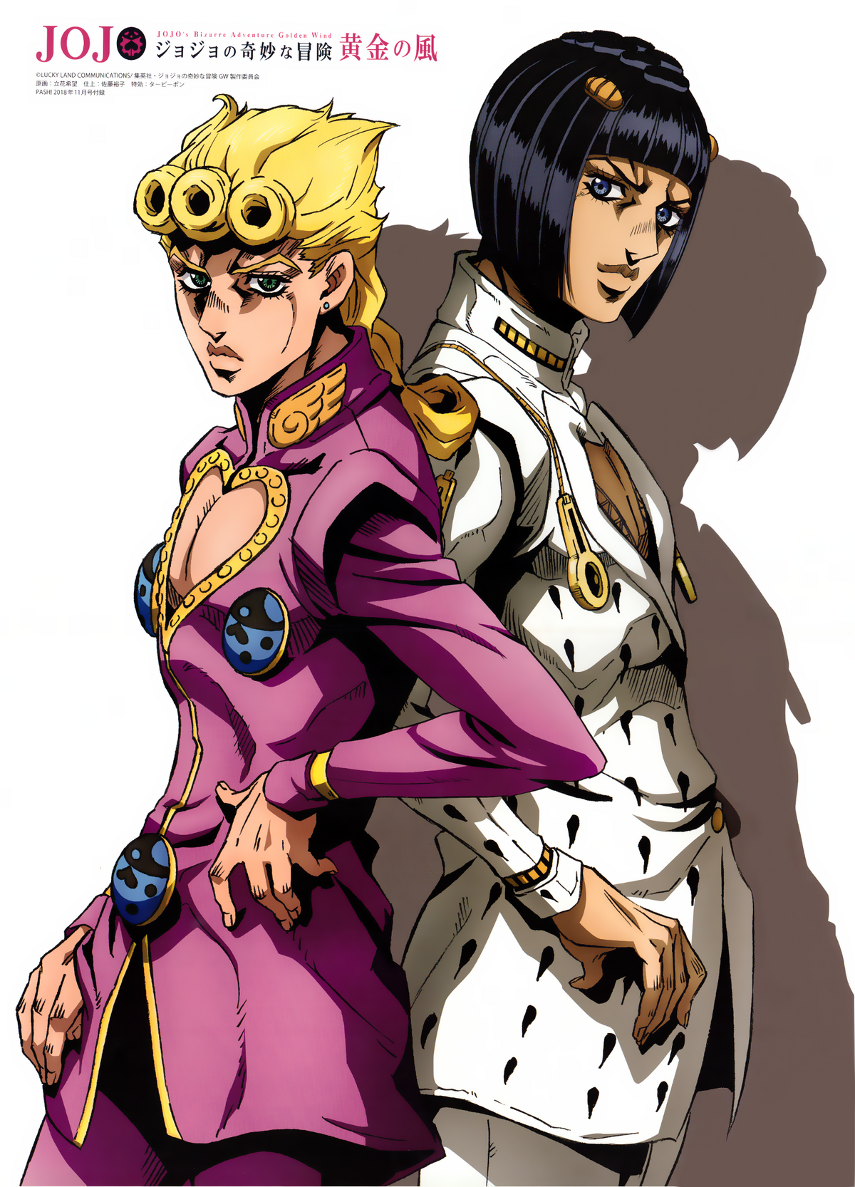 JoJo's Bizarre Adventure: Golden Wind Anime Listed With 39 Episodes - News  - Anime News Network