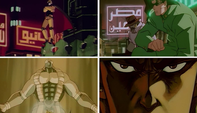 How the 1993 OVA portrayed Kakyoin's Hierophant Green : r