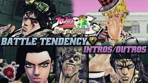 JoJo's Bizarre Adventure Eyes of Heaven - All Intro Victory Interactions Part 2 Battle Tendency