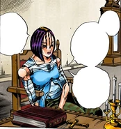 Mirashon antes de receber seu Stand