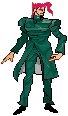 Kakyoin's sprite in Heritage for the Future