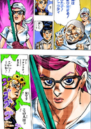 Trish reveals her face to Team Bucciarati